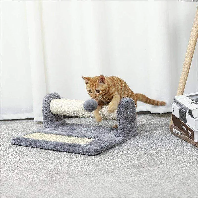 6.3" Cat Scratching Post / Tree / Pole - Gray