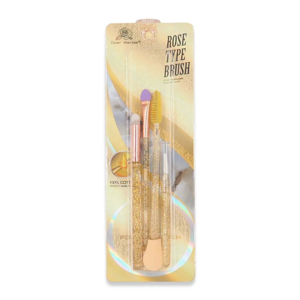 A265 4-1 MAKE UP BRUSH SET PINK