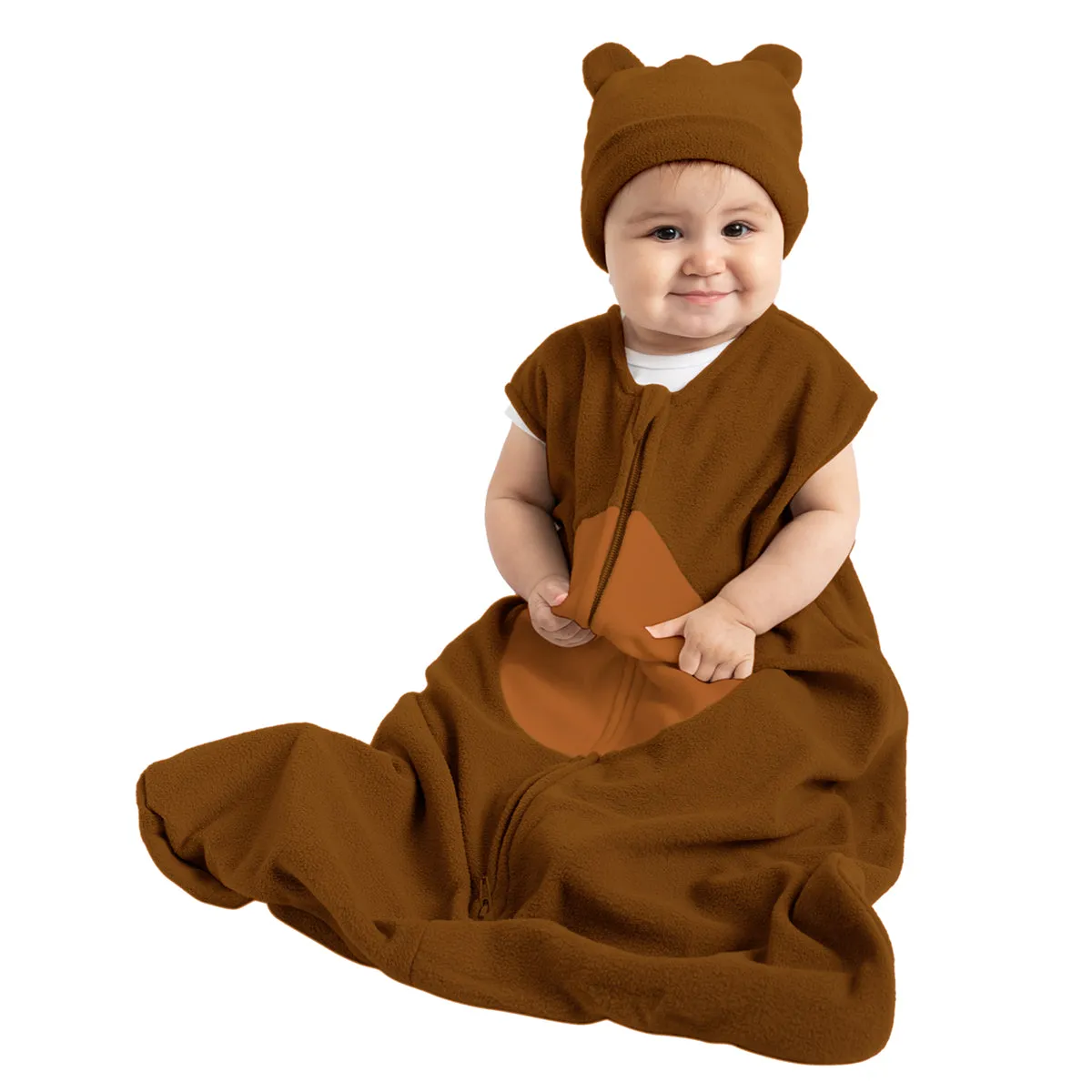 Bear Fleece Wearable Blanket