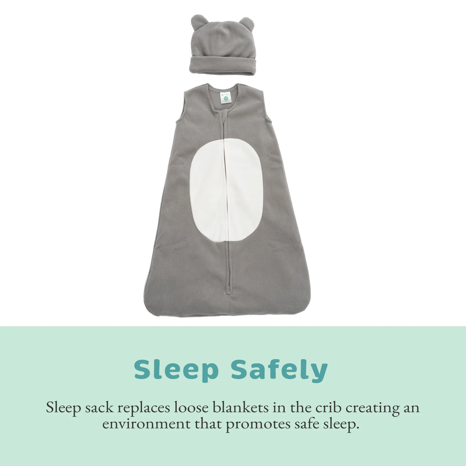 Bear Fleece Wearable Blanket