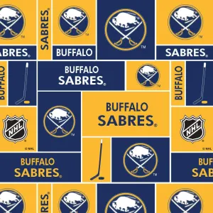 Buffalo Sabres - NHL Fleece Print - Patchwork