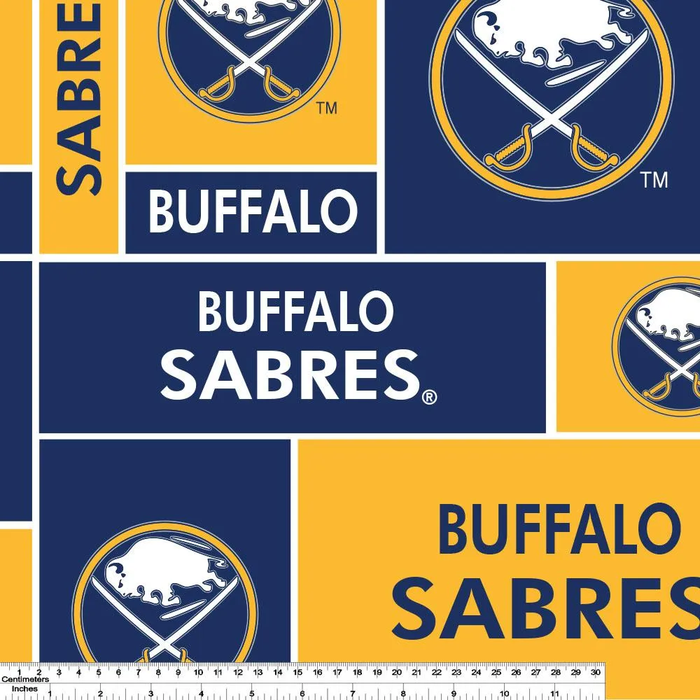 Buffalo Sabres - NHL Fleece Print - Patchwork