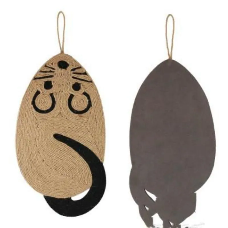 Cat Sisal Scratching Pad - Funny Mouse Scratcher