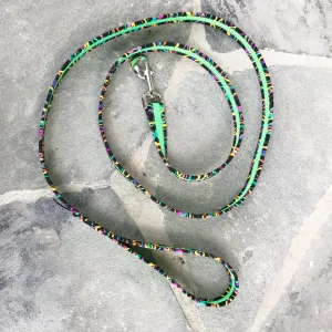 Dog Leash Mardi Green