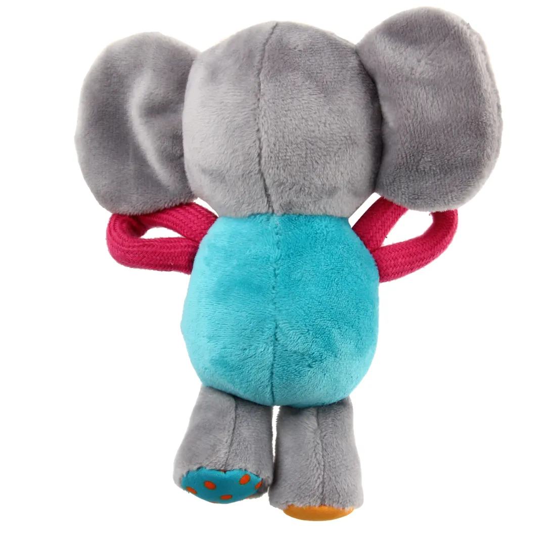Elephant 'Plush Friendz' with Squeaker Medium