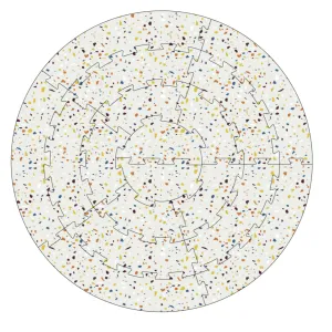 EVA Puzzle Mat Tiles - Yellow Mosaic Stone Theme