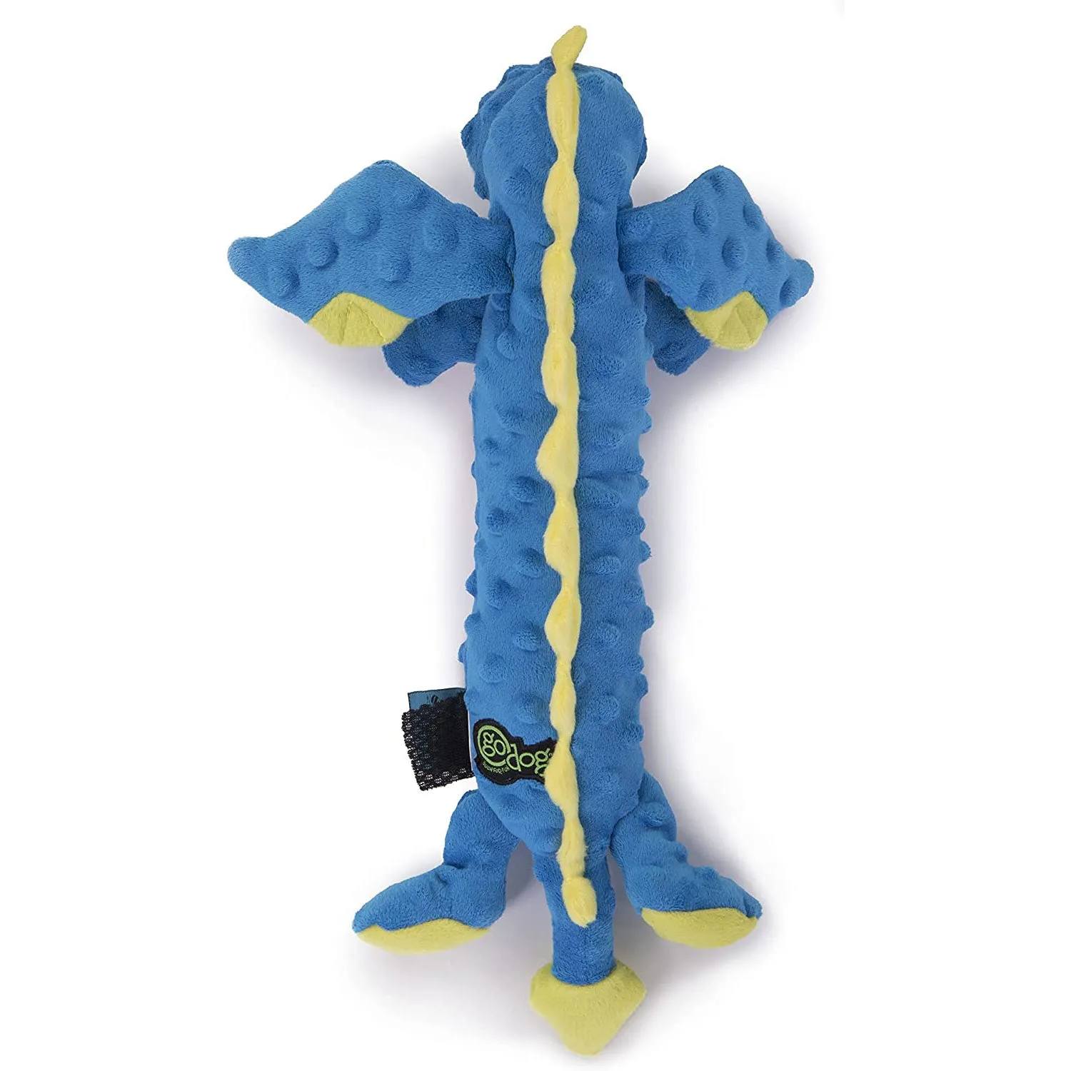GoDog Large Turc Skinny Dragon Blue & Pink Belly