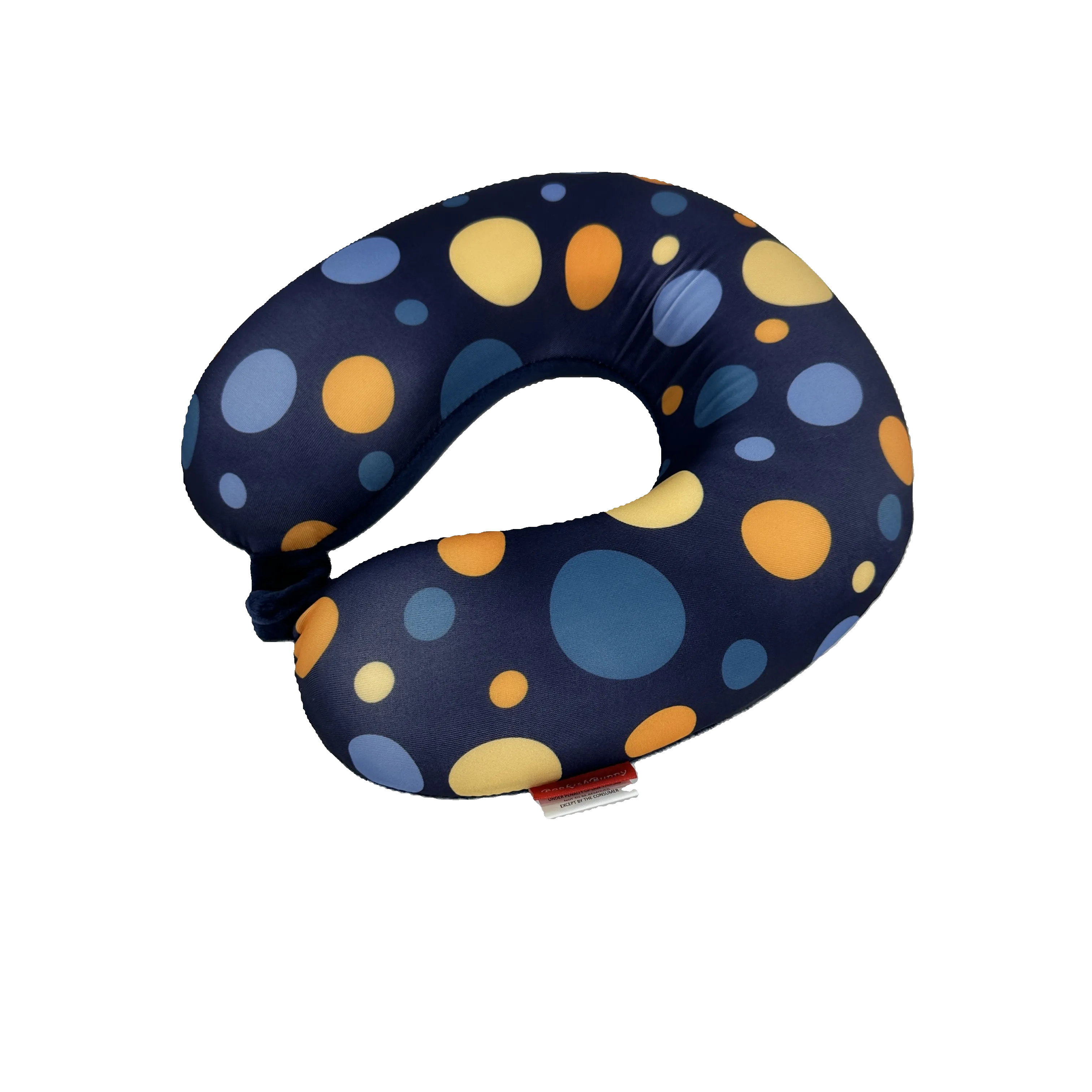 Kids Size Colorful Memory Foam U Shaped Travel Neck Pillow