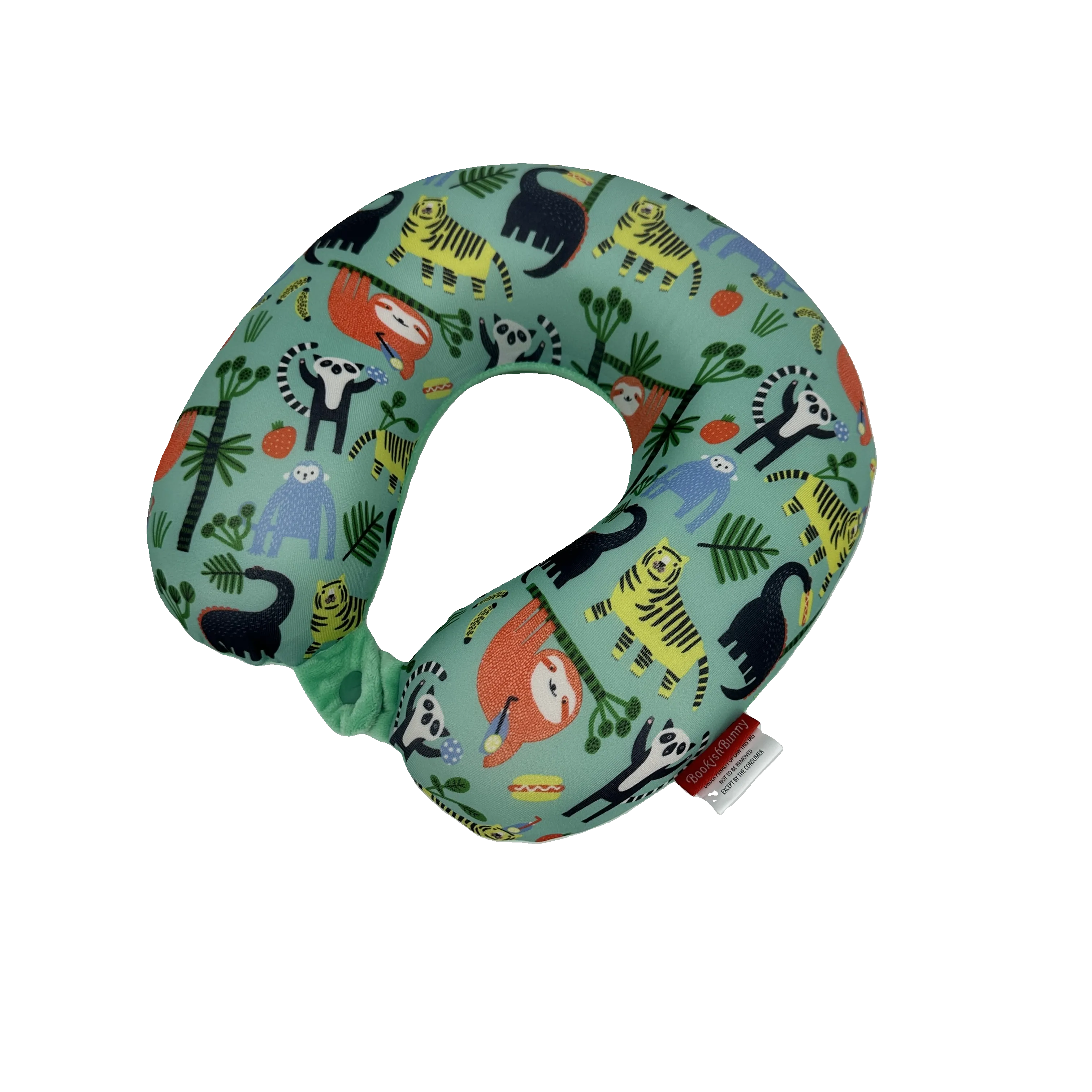 Kids Size Colorful Memory Foam U Shaped Travel Neck Pillow