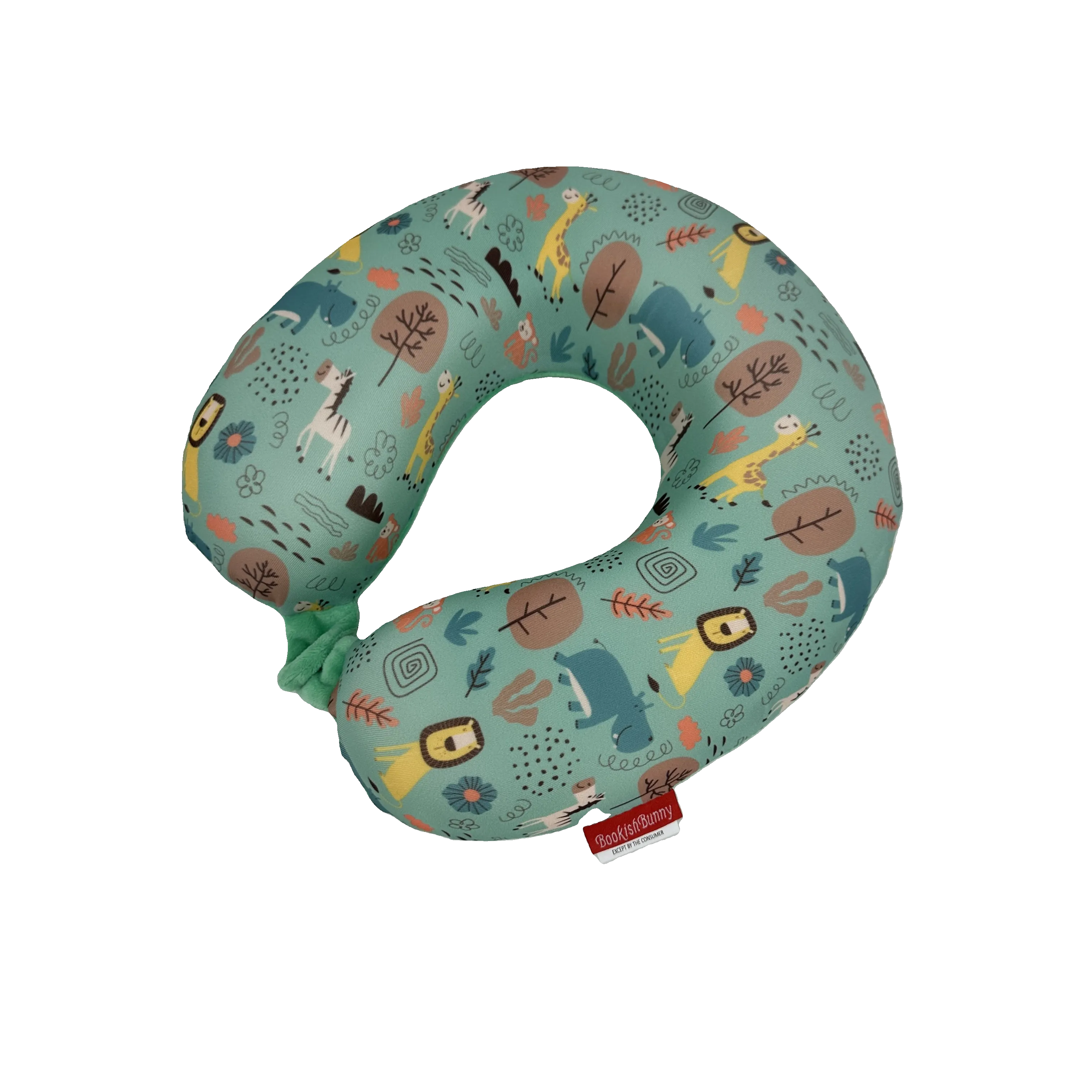 Kids Size Colorful Memory Foam U Shaped Travel Neck Pillow