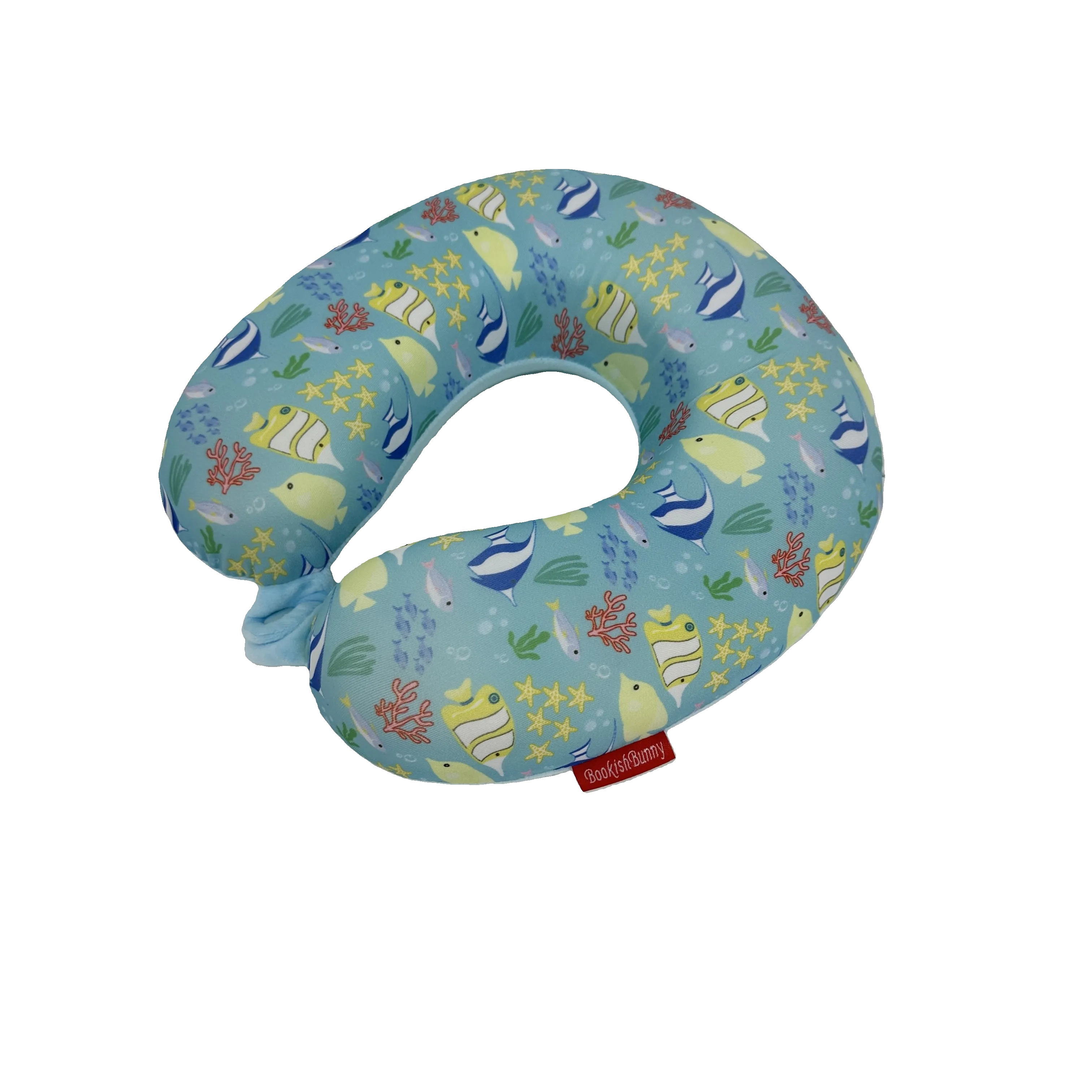 Kids Size Colorful Memory Foam U Shaped Travel Neck Pillow