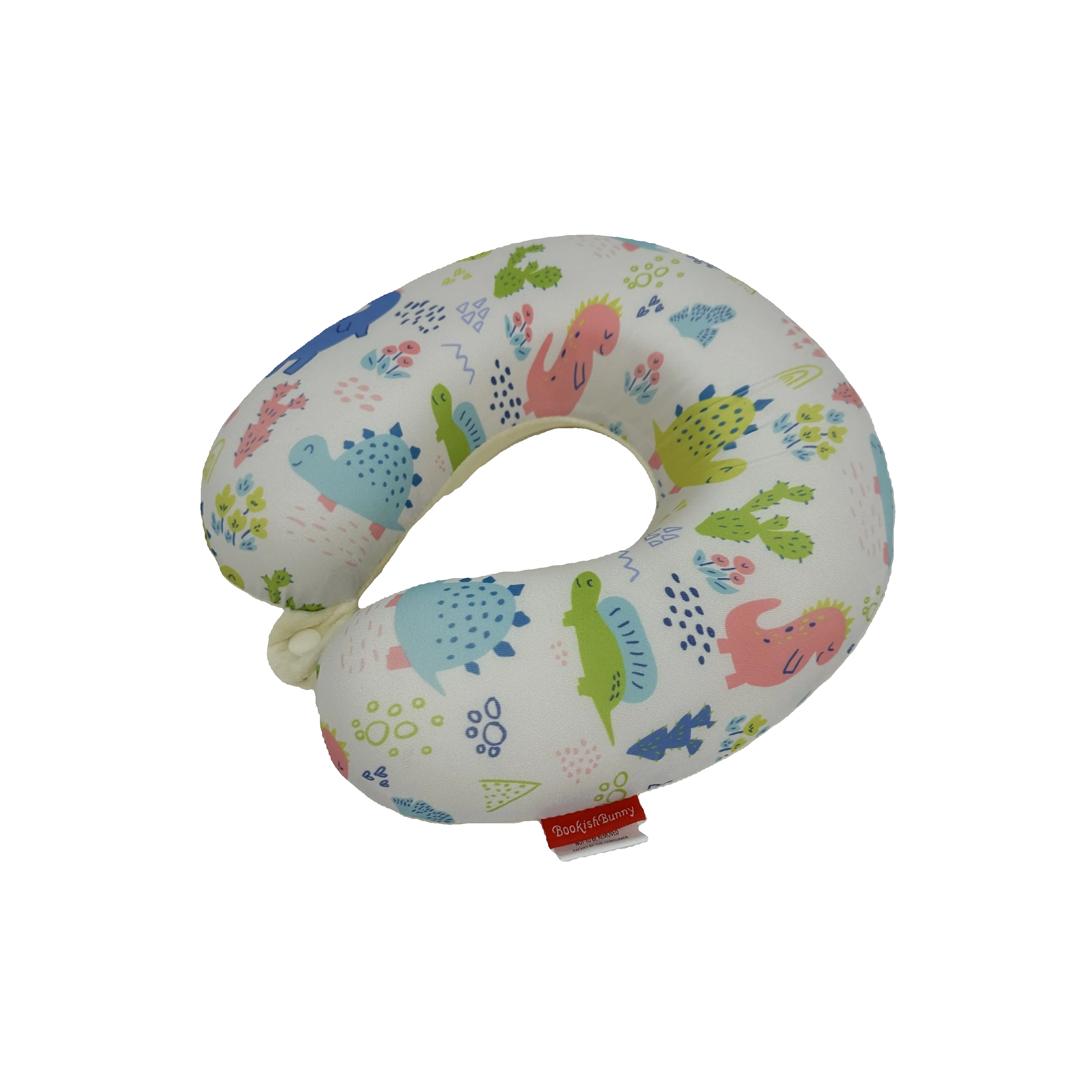 Kids Size Colorful Memory Foam U Shaped Travel Neck Pillow