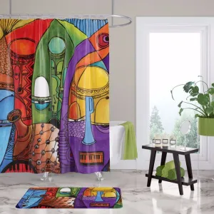 Masks  Shower Curtain