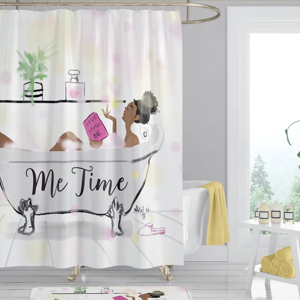 Me Time Shower Curtain