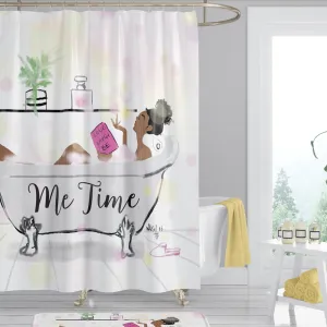 Me Time Shower Curtain