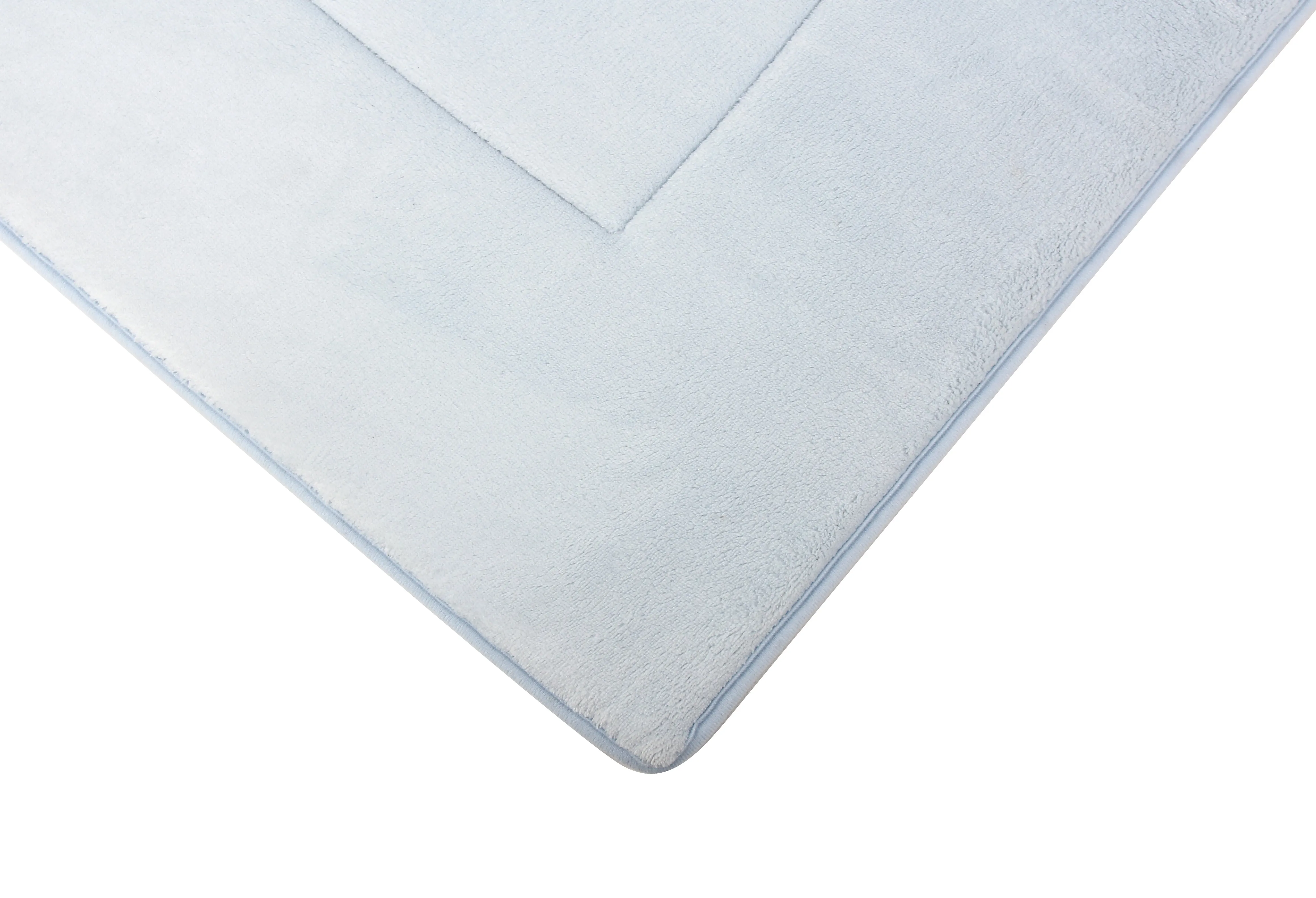 Memory Foam Runner in Sky Blue, 2 x 6 ft