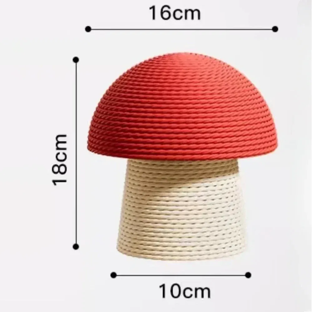Mushroom Cat Scratching Tree – Sisal Scratching and Climbing Frame for Kittens