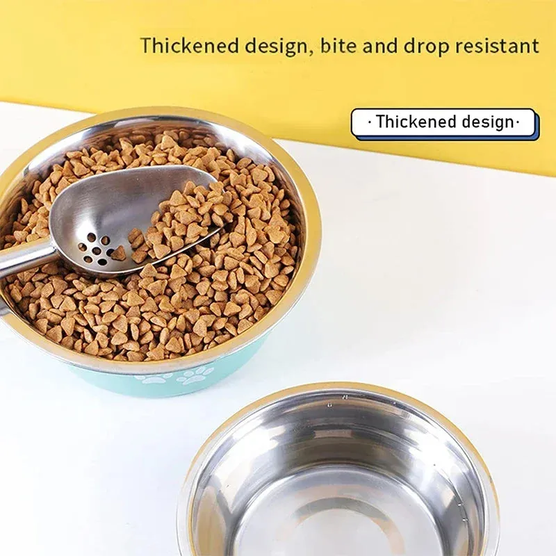 Non-Slip Stainless Steel Dog Bowl for All Sizes