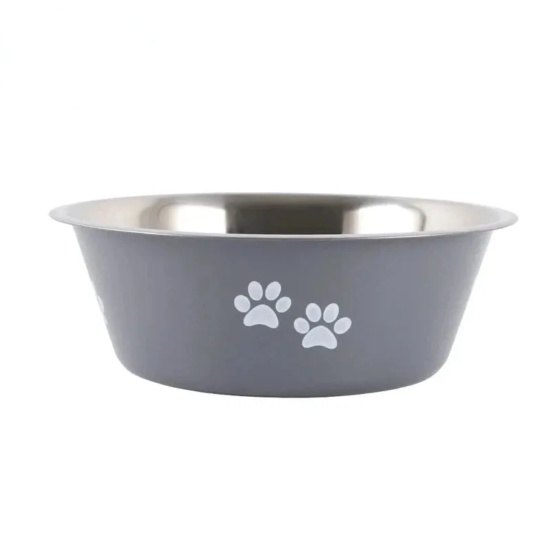 Non-Slip Stainless Steel Dog Bowl for All Sizes