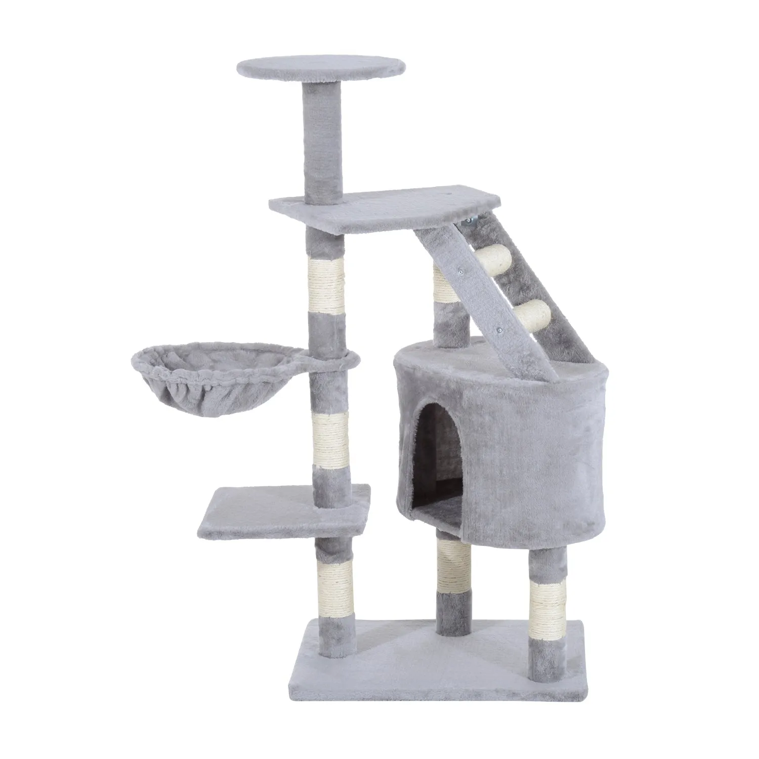 Pawhut Multi Activity Cat Tree Scratch Post