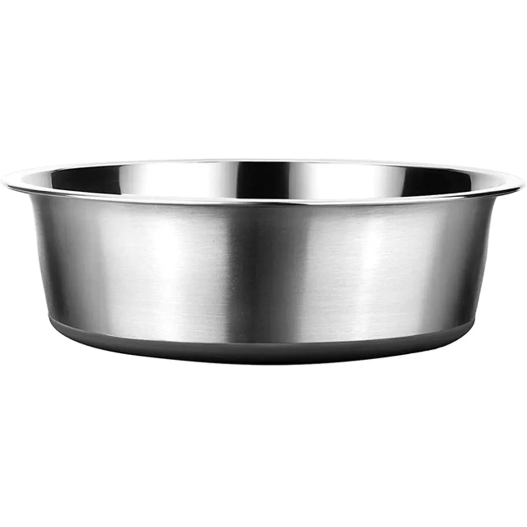 PetAffairs Stainless Steel Nonslip Pet Bowl with Silicone Base