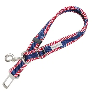 Seatbelt Leash - Flag