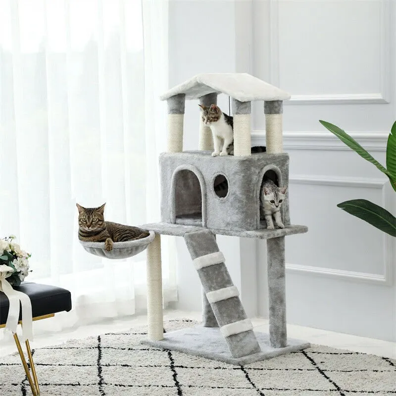 Stylish Winter Home Cat Tree
