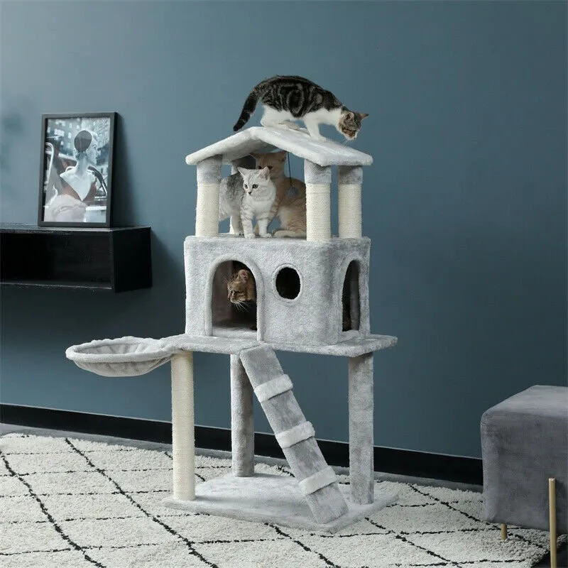 Stylish Winter Home Cat Tree