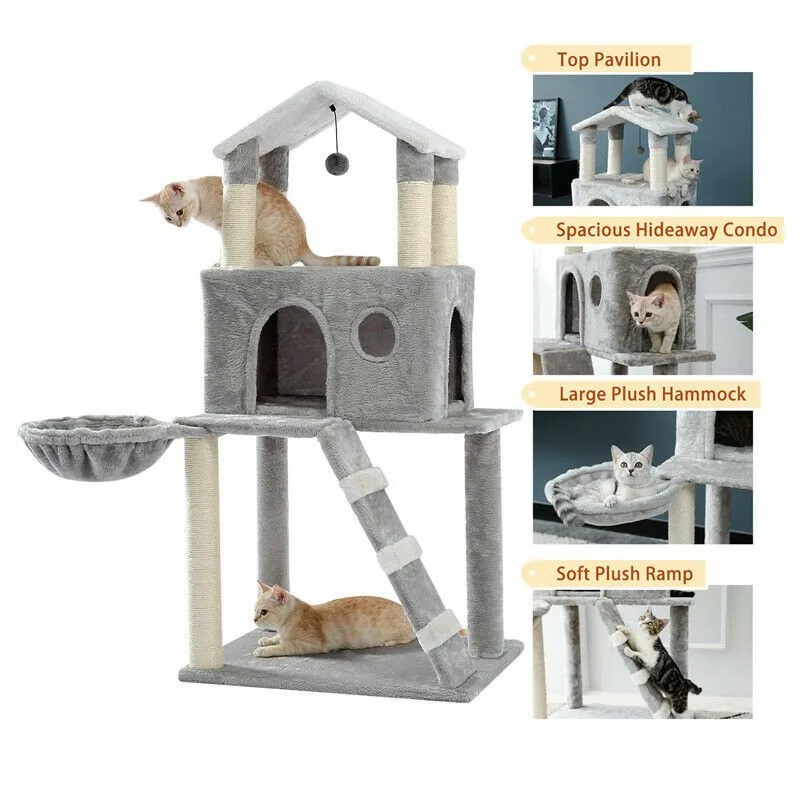 Stylish Winter Home Cat Tree