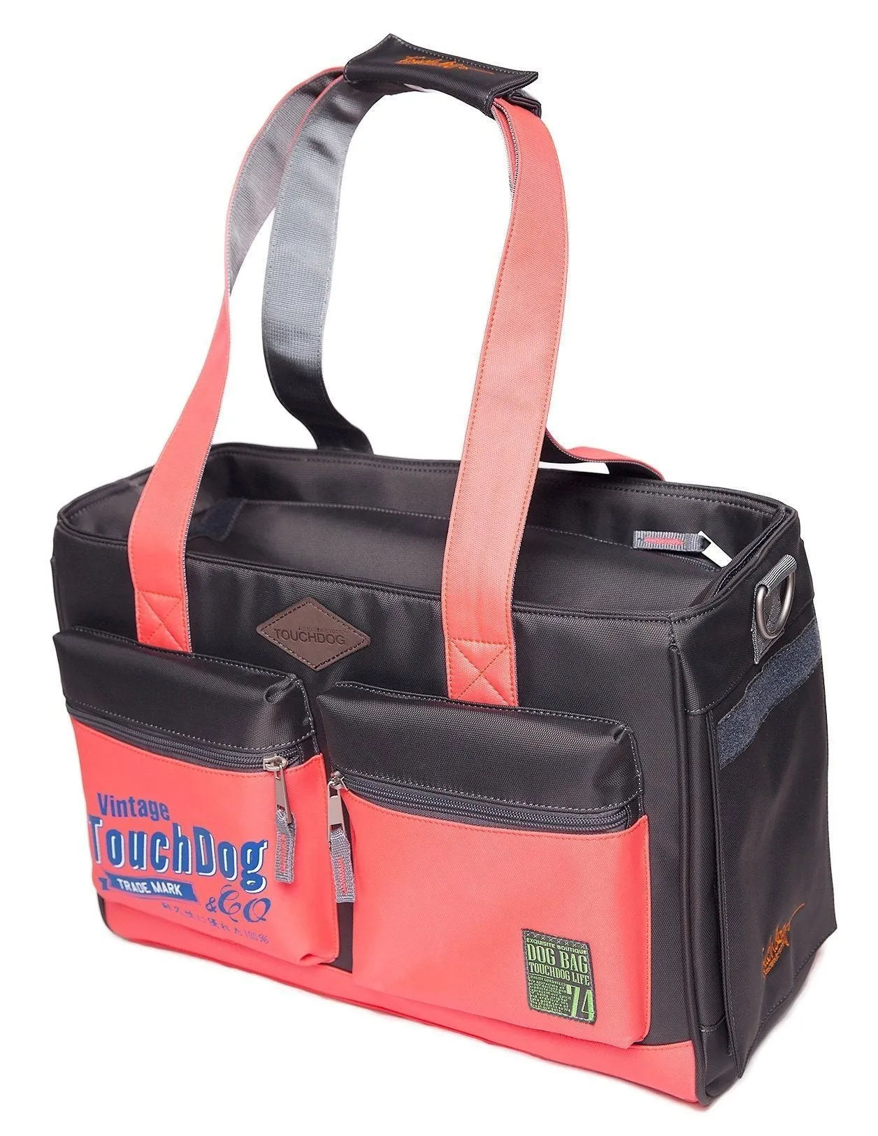 Touchdog ® 'Active-Purse' Water Resistant Designer Fashion Pet Dog Carrier