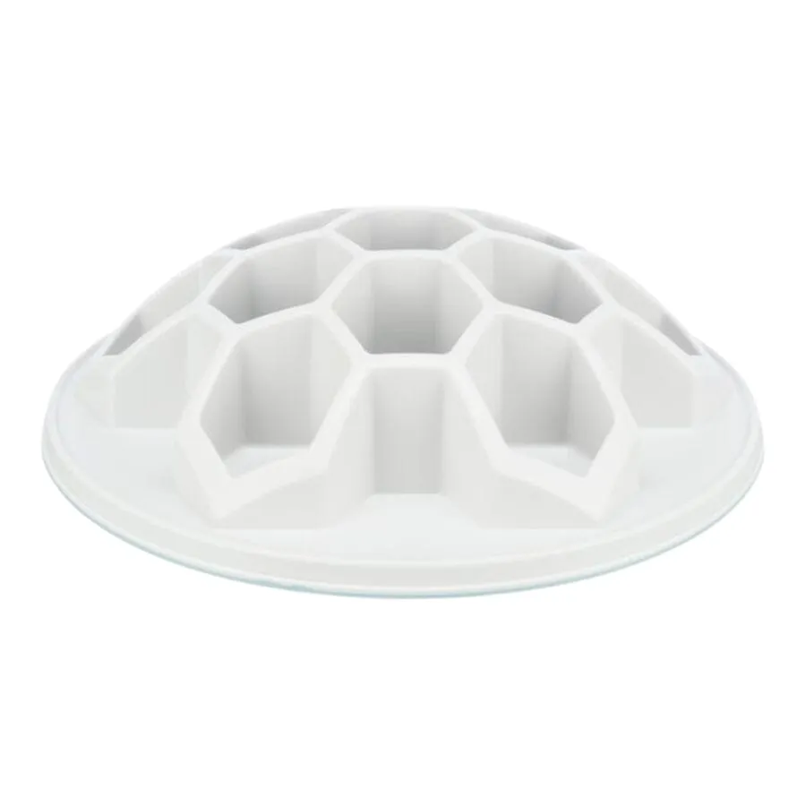 Trixie Pet Products Hive Plate Silicone Slow Feeding Dog Mat - Gray - XX-Large - 13.5 Inches