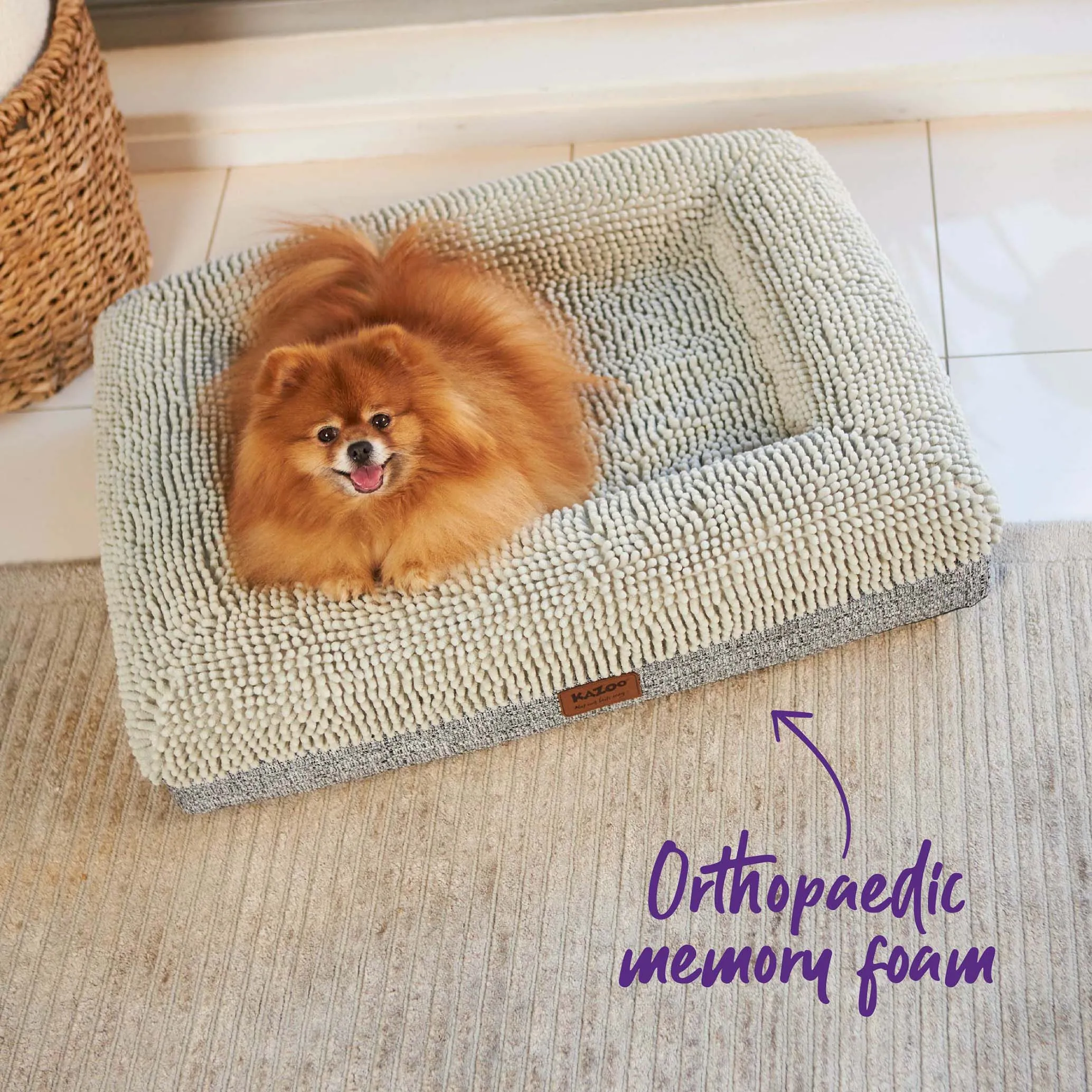 Wombat Dog Bed - Massager