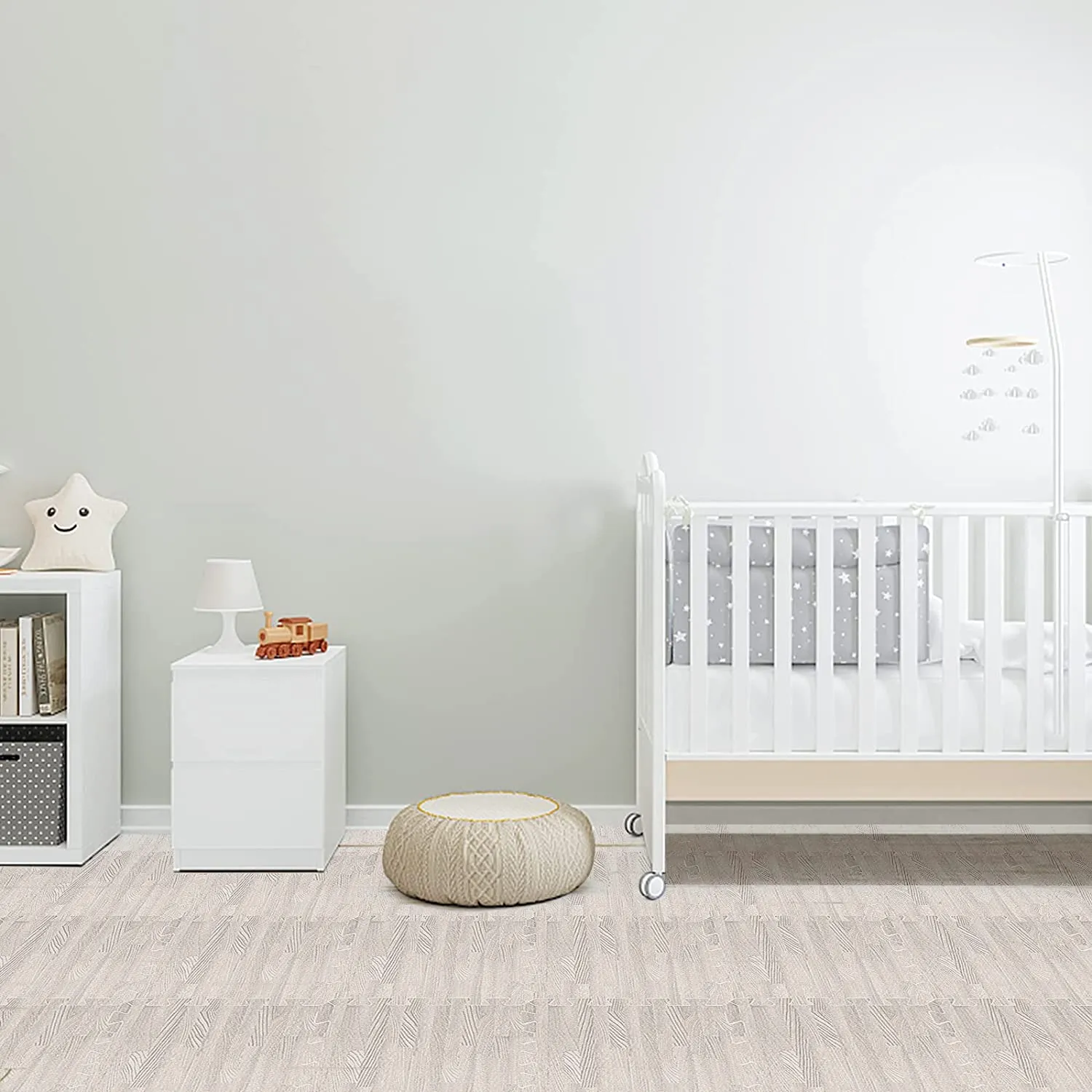 Wood Effect Puzzle Play Mat Tiles: Ideal for Safe Play Areas