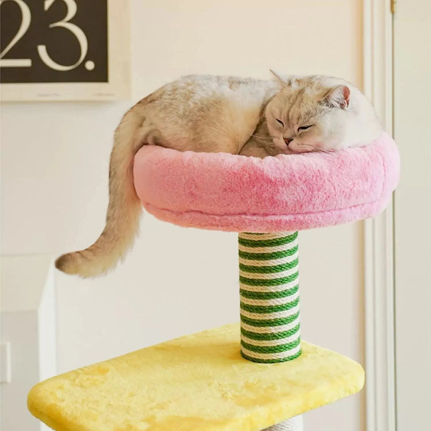ZEZE Spring Elephant Cat Playground